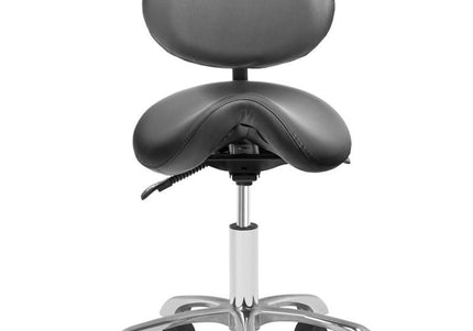 Giovanni Exclusive Grooming Chair – Ergonomic Black Salon Seat with Adjustable Height
