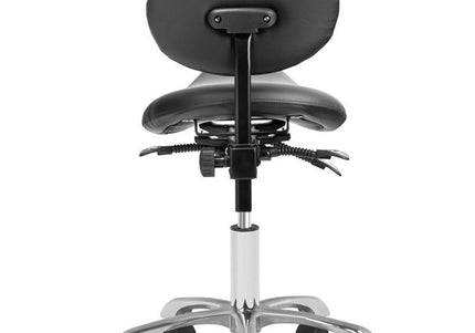 Giovanni Exclusive Grooming Chair – Ergonomic Black Salon Seat with Adjustable Height
