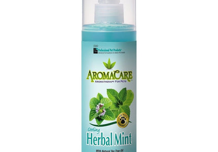 PPP AromaCare Herbal Mint Coat Spray 237ml – Refreshing Formula Eases Combing and Adds Shine