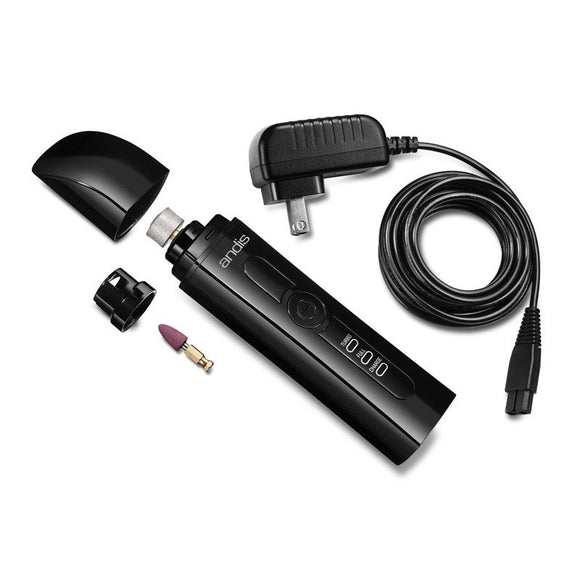 Andis Cordless Two-Speed Nail Grinder – Rechargeable, Versatile Grooming Tool with Dual Power Option