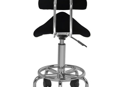 Activ 6001 Black Grooming Stool – Ergonomic Contoured Seat and Backrest, Comfortable Design