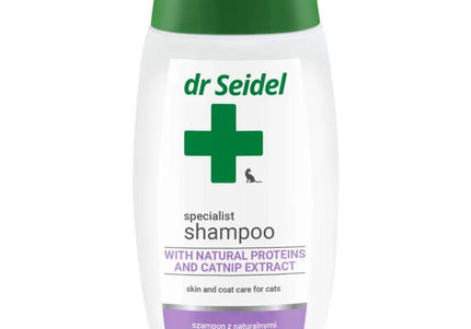 Dr Seidel Cat Shampoo – Mild Formula, Sensitive Skin Care, 220ml Bottle