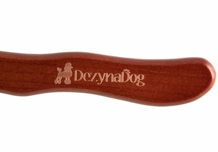 DezynaDog Firm Flat Slicker Brush Large – Wide Paddle, Durable Grooming Tool for Thick Coats