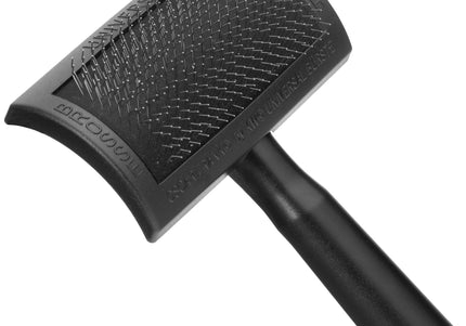 KW Oscar Frank Standard Hard Slicker Brush – Medium Size, Firm Pins for Fine Coats