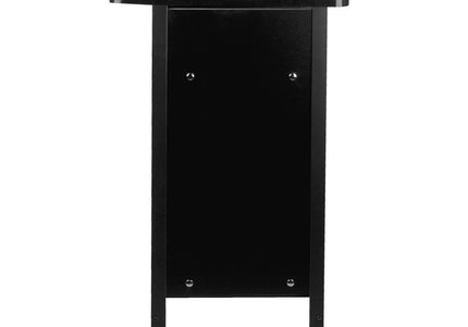 Gabbiano 8103 Grooming Trolley – Black Mobile Station with Front Tool Holder, 31x45x82cm