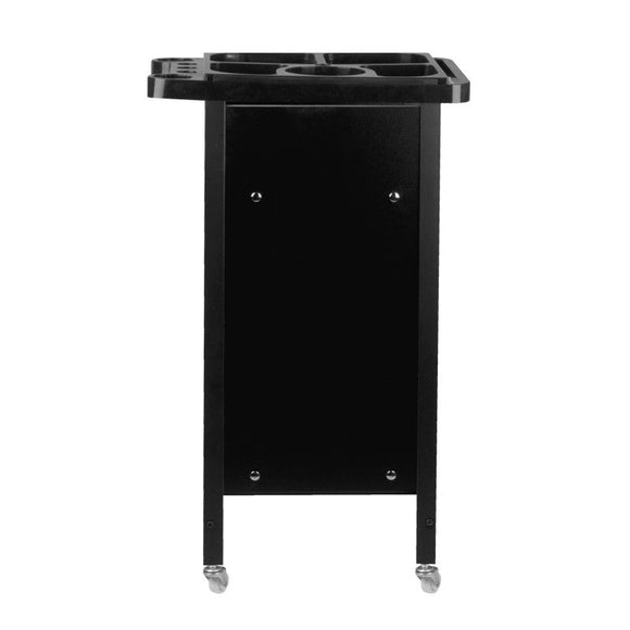 Gabbiano 8103 Grooming Trolley – Black Mobile Station with Front Tool Holder, 31x45x82cm