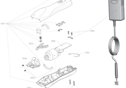 Moser Max 50 Clipper Housing – Durable Replacement Shell with Precision Fit Design
