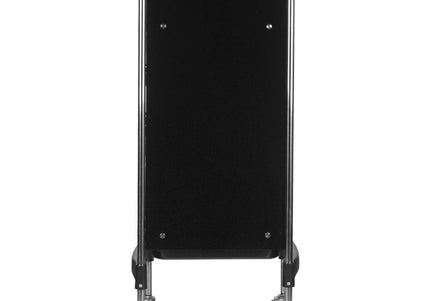 Gabbiano FX11-2 Grooming Trolley – Black Storage Cart with 4 Drawers and Side Handles