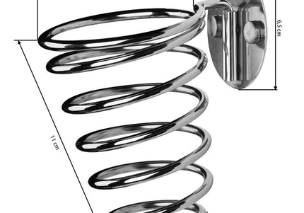 Activ Dryer Holder FX64 – Wall-Mounted Chrome-Plated Steel Hand Dryer Bracket, Durable Design