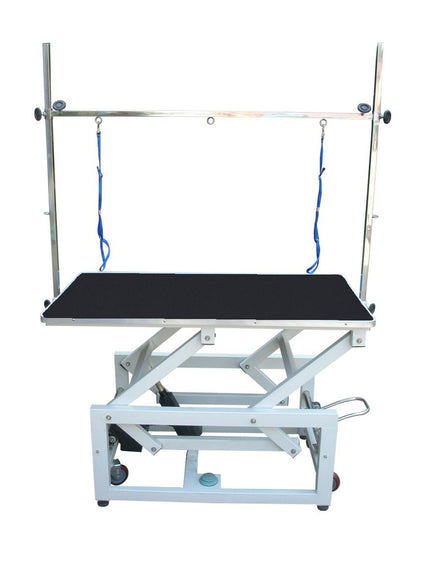 Blovi Magnum Large Grooming Table – Electric Lift, 120x65cm, Professional Black Design