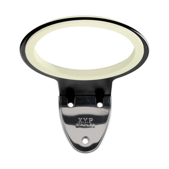 Activ Dryer Holder Q96 Black – Wall-Mounted Hand Dryer Hanger with Rubber Ring, Sleek Design