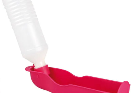 Flamingo Gulliver Water Dispenser 500ml – Leakproof Portable Bottle, Fuchsia Color