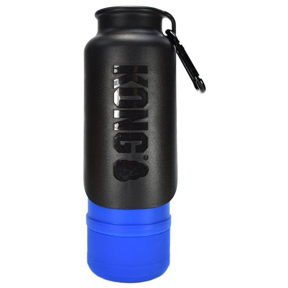 KONG H2O Insulated Bottle 740ml – Double-Walled Stainless Steel, Leakproof Black Design