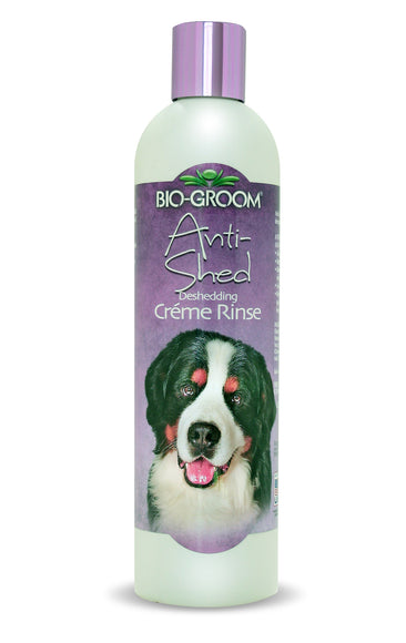 Bio-Groom Anti-Shed Creme Rinse – Professional Conditioner, Undercoat Removal Formula, 355ml