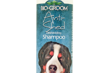 Bio-Groom Anti-Shed Shampoo – Professional Undercoat Removal Formula, 355ml, Reduces Shedding