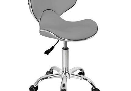 Gabbiano Q 4599 Grooming Chair – Adjustable Height, Supportive Backrest, Gray Finish