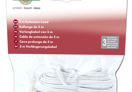 PetSafe Petporte Extension Lead 5m – Durable Cable Accessory for Cat Smart Flap Systems