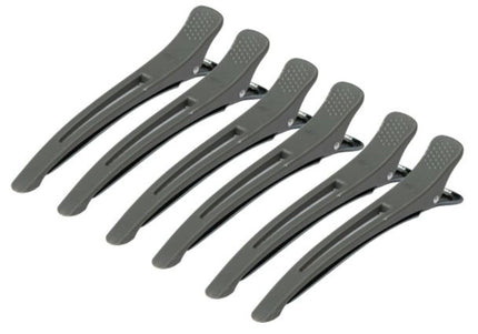 Blovi Hairdressing Clips – Durable Sectioning Set, 6 Pieces for Precise Styling