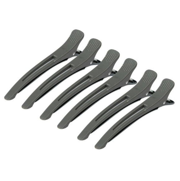 Blovi Hairdressing Clips – Durable Sectioning Set, 6 Pieces for Precise Styling