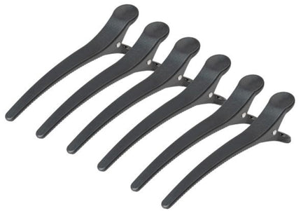 Toni&Guy Activ Hairdressing Clips – Durable Non-Slip Grip Set, 6 Pieces