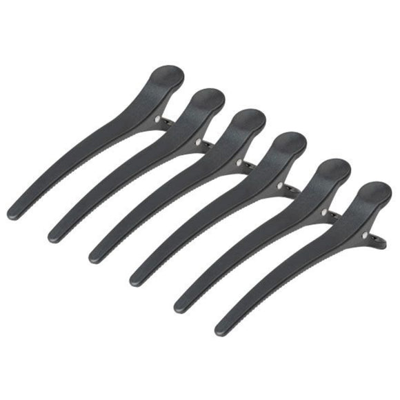 Toni&Guy Activ Hairdressing Clips – Durable Non-Slip Grip Set, 6 Pieces
