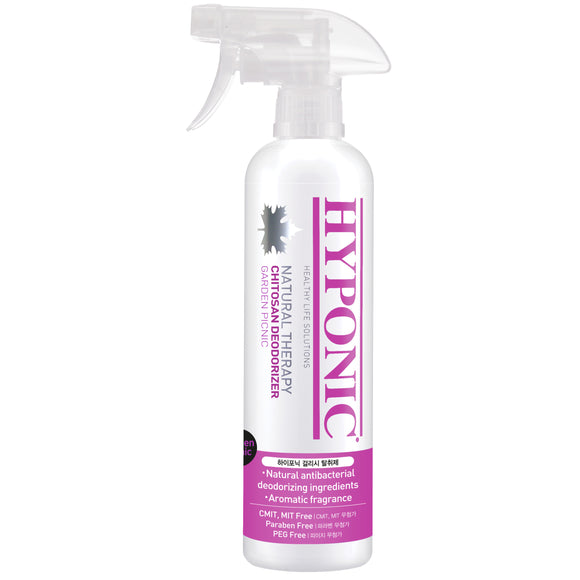 Hyponic Chitosan Deodorizer Garden Picnic - odświeżacz powietrza bez dodatku alkoholu, zapach kwiatowy - 100ml