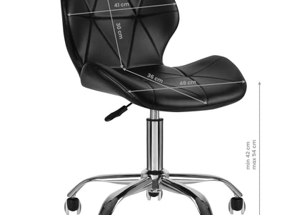 Activ QS-06 Black Grooming Chair – Comfortable Adjustable Height, Sleek Black Finish