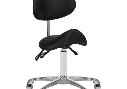 Giovanni 1004 Black Grooming Chair – 3-Way Adjustable Rodeo Seat, Ergonomic Design