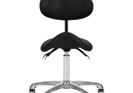 Giovanni 1004 Black Grooming Chair – 3-Way Adjustable Rodeo Seat, Ergonomic Design