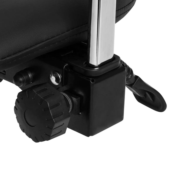 Giovanni 1004 Black Grooming Chair – 3-Way Adjustable Rodeo Seat, Ergonomic Design