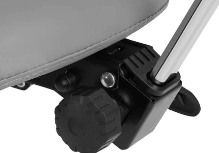 Giovanni 1004 Gray 3-Way Adjustable Grooming Chair – Ergonomic Rodeo Seat Design