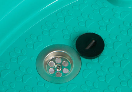 Blovi Booster Grooming Tub – Comfortable Bathtub with Ramp, 124.5x69.5x90cm