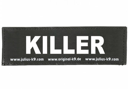Julius K9 Killer Patch Set – Velcro Attachment Patches, Small Size, 2 Pack