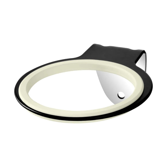 Activ Dryer Holder Q96 Black – Wall-Mounted Hand Dryer Hanger with Rubber Ring, Sleek Design