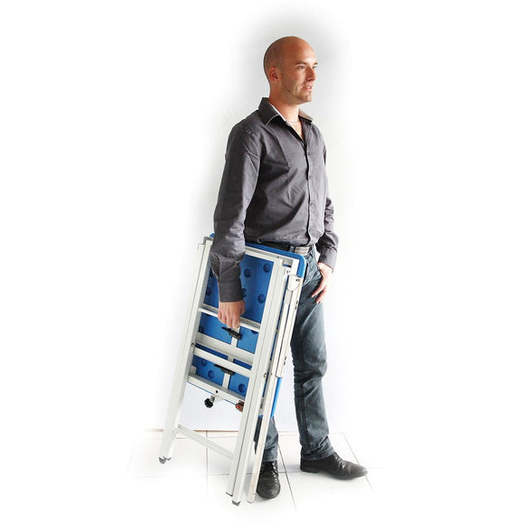 GroomStar Exhibition Grooming Table – Blue Plastic Top, 60cm x 45cm, Lightweight Design