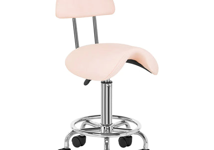 Activ Pink Comfortable Grooming Chair with Contoured Seat and Backrest