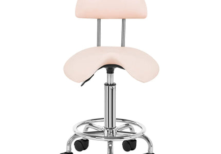 Activ Pink Comfortable Grooming Chair with Contoured Seat and Backrest
