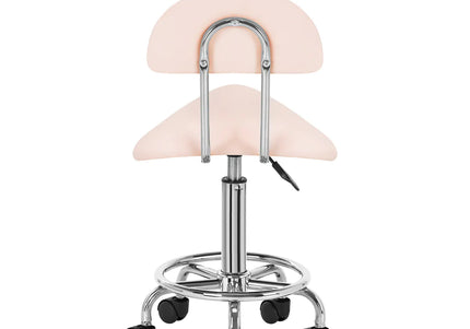 Activ Pink Comfortable Grooming Chair with Contoured Seat and Backrest