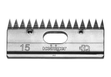 Heiniger Top Blade – 15-Tooth Replacement Blade, Precision Fit for Horse Clippers