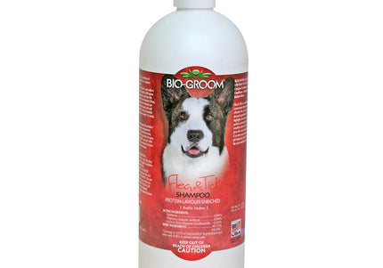 Bio-Groom Flea & Tick Insect Shampoo – 946ml Gentle Cleansing Formula, Fast-Acting Protection