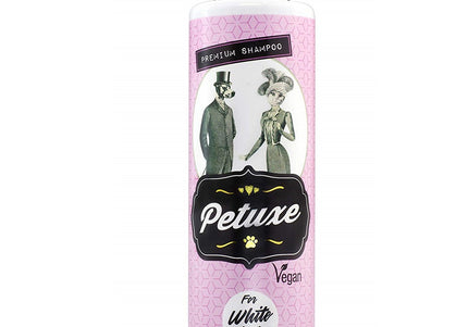 Petuxe White Hair Shampoo – Vegan Formula for White and Light Coats, 200ml