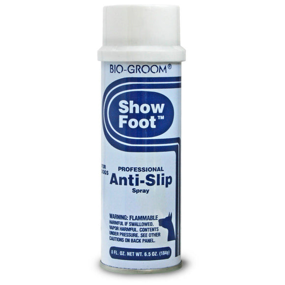 Bio-Groom Show Foot Paw Grip Powder – Anti-Slip Formula, 184g for Confident Movement