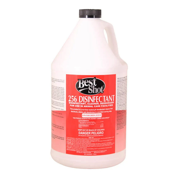 Best Shot 256 Disinfectant Wintergreen 3.8L – Concentrated Cleaning Liquid with Fresh Scent, Powerful Formula