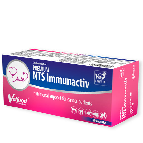 Vetfood Premium NTS Immunactiv Immune Support Tablets – Advanced Formula, 120 Count