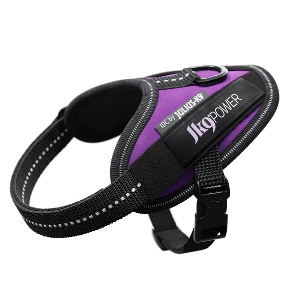 Julius-K9 IDC Powerharness Dark Purple – Premium Adjustable Dog Harness, Baby 1 Size