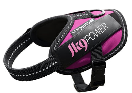 Julius-K9 IDC Powerharness Dark Pink – Premium Adjustable Harness, Baby 2 Size, Durable Design