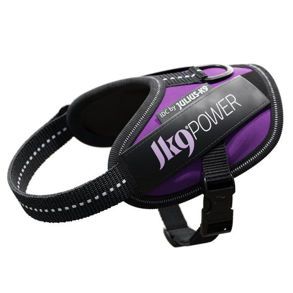 Julius-K9 IDC Powerharness Dark Purple – Premium Adjustable Dog Harness, Baby 1 Size