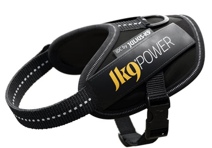 Julius-K9 IDC Powerharness Black – Premium Adjustable Harness, Durable Design, Size 4