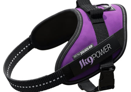 Julius-K9 IDC Powerharness Dark Purple – Premium Adjustable Dog Harness, Baby 1 Size