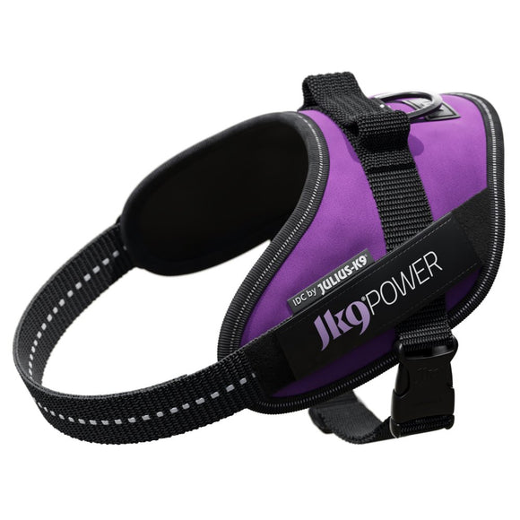Julius-K9 IDC Powerharness Dark Purple – Premium Adjustable Dog Harness, Baby 1 Size